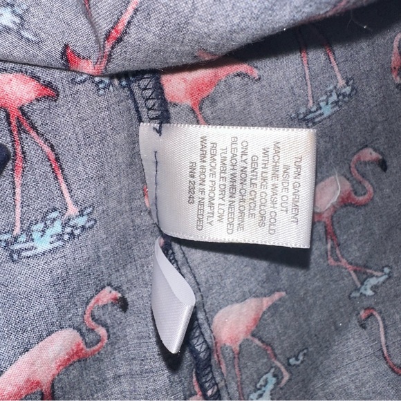 7th avenue NY &Co 3/4 length flamingo button up size L! - Picture 6 of 7